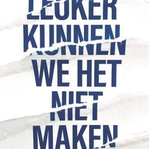 Uitverkoop Leuker kunnen we het niet maken
