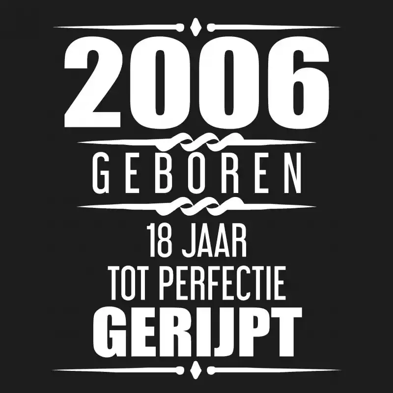 2006 Geboren 18 Jaar Tot Perfectie Gerijpt Direct Beschikbaar