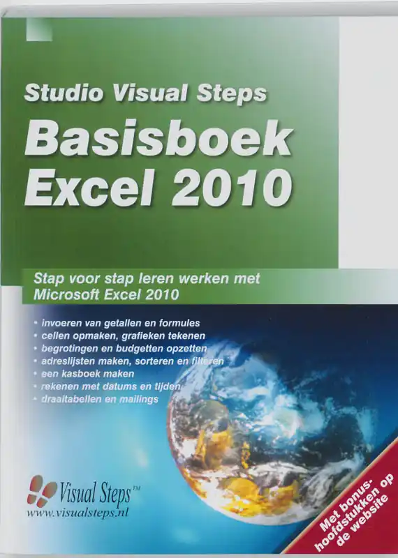 Basisboek Excel 2010 Koop Vandaag