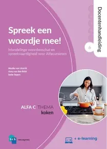 Koop Vandaag Docentenhandleiding Alfa C 6 Koken Spreek een woordje mee!
