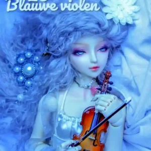 28 Blauwe violen Gratis Verzending