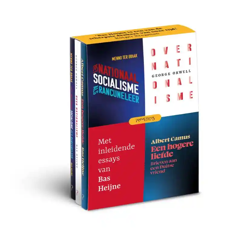 Bas Heijne: Drie beroemde essays tegen nationalisme Tijdelijk Beschikbaar