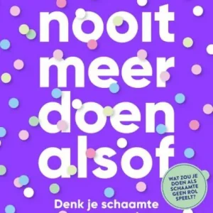 Aanbieding Nooit meer doen alsof
